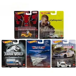 Hot Wheels-Brinquedo retro de entretenimento infantil, veículo fundido, 1:64, Mitsubishi Lancer, Porsche 911, Turbo Cyberpunk, presente para menino, original