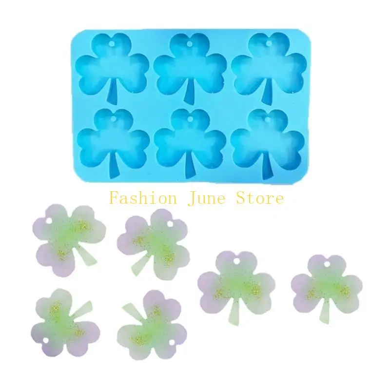 

N5KA 3PEECE для бабочки силиконовой смоляной формы для эпоксидных литейных форм в форме клевера для бабочки