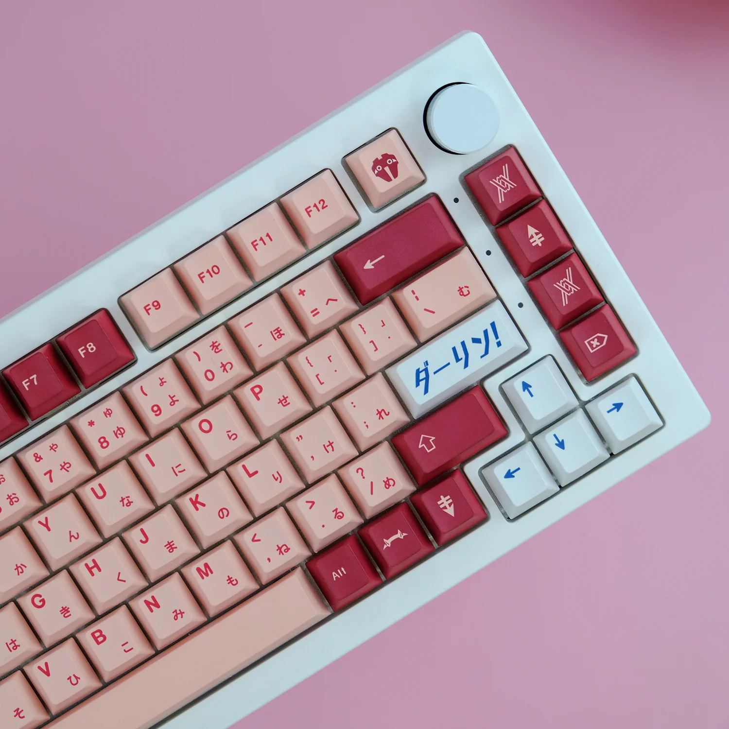 Imagem -03 - Conjunto de Capas de Teclado Cherry Profile Dye Corante Sub Perfil Cereja para Anne 134 Anne Anne Poker Anne gh fl 65 Teclas Conjunto