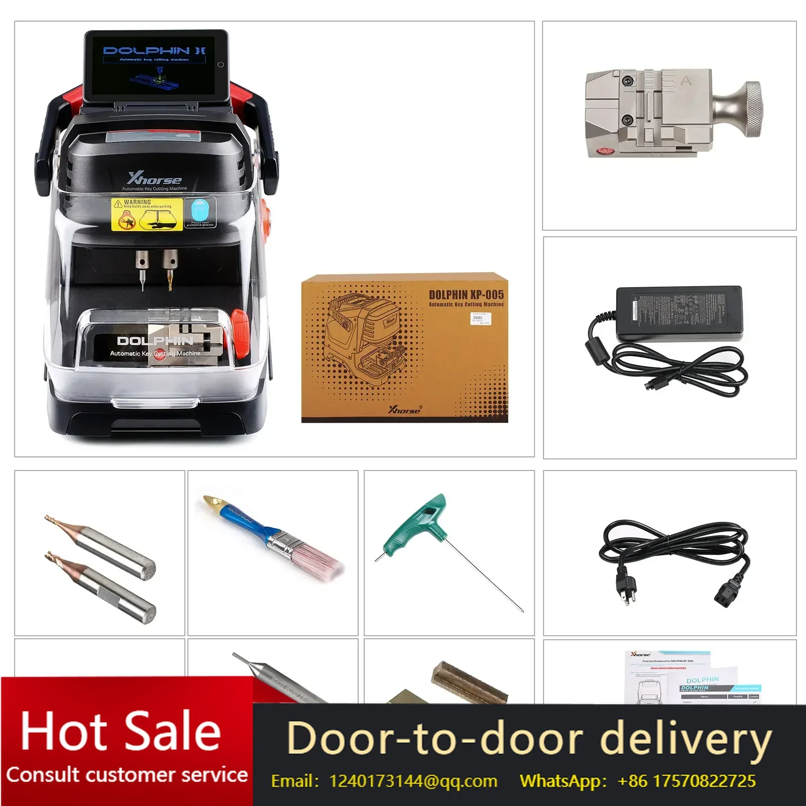 

New Xhorse Dolphin XP005L Dolphin II Key Cutting Machine