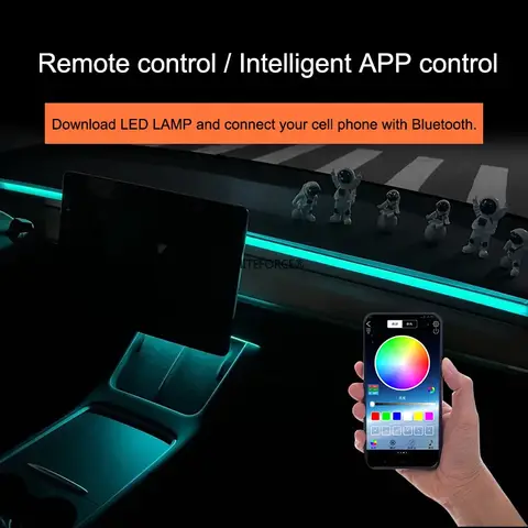6 best sales tesla ambient light - №2