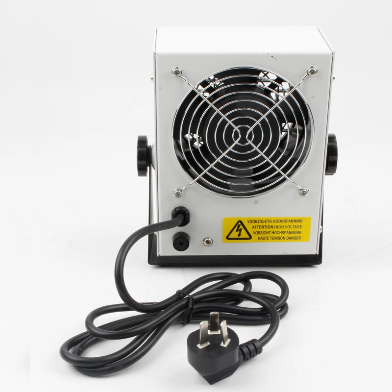 High Quality 220V Antistatic Fan Static Eliminator Ion Blower Desktop ESD Ionizing Air Blower