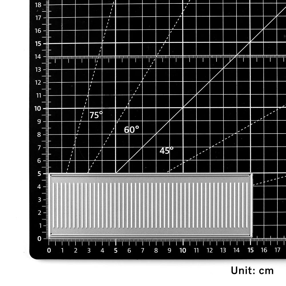 Verticale streep rechthoek frame frame metalen snijden sterven scrapbooking ambachtelijke embossing stencil gestanst kaart maken
