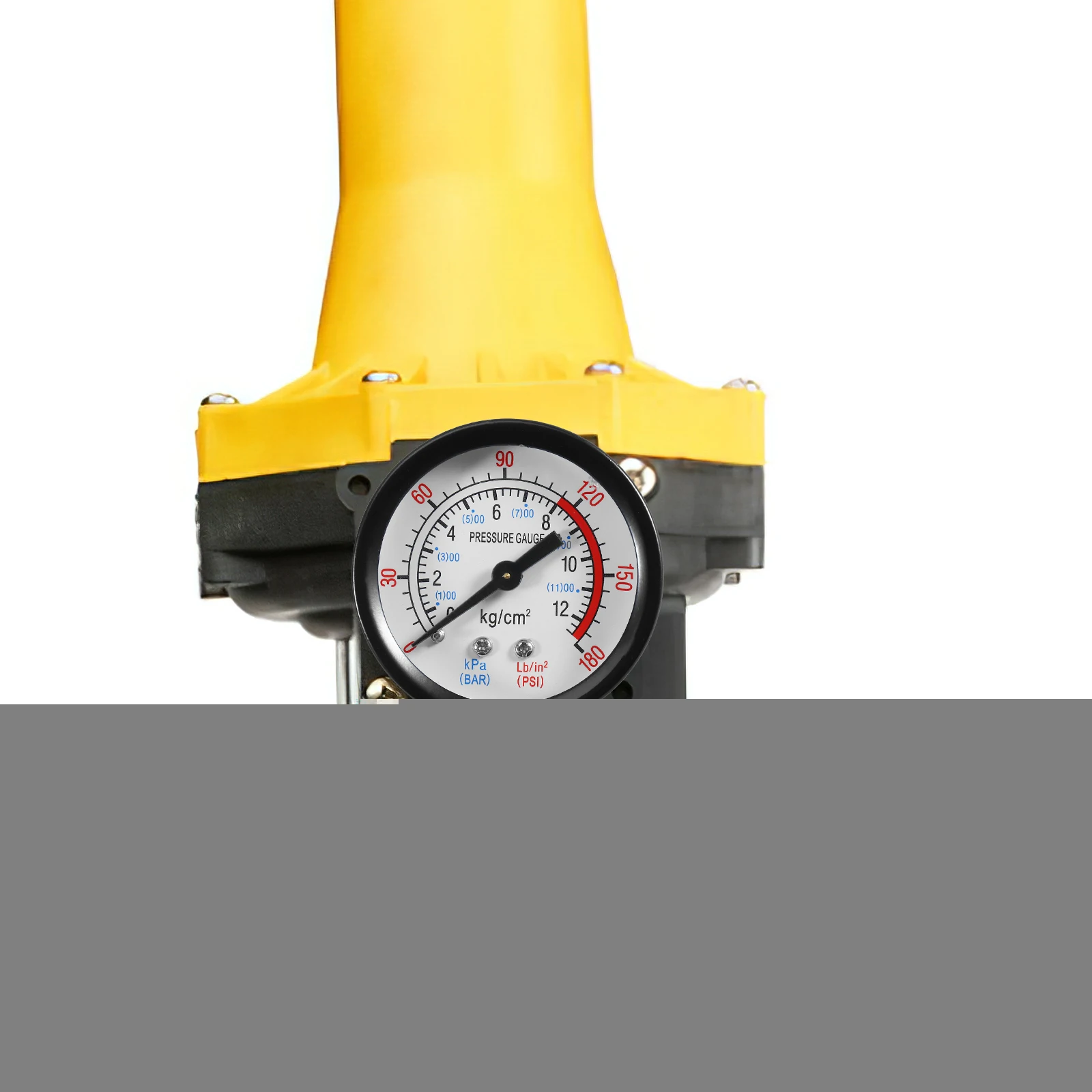 

Pressure Gauge Accessories 0-12KG High Radial Gauge for Air Compressors Pressure Meter