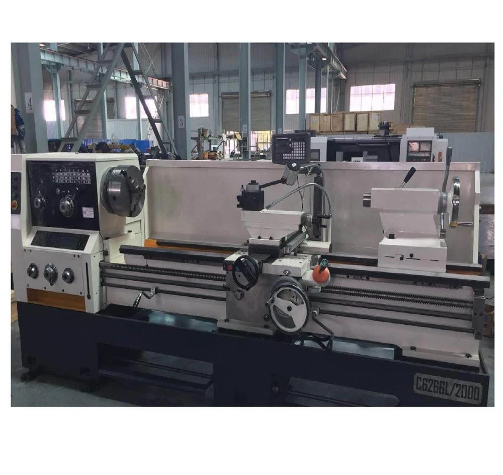 Airow C6266Y High Precision Big Bore Gap Bed Lathe Machine Horizontal Metal Lathe Turning Machine