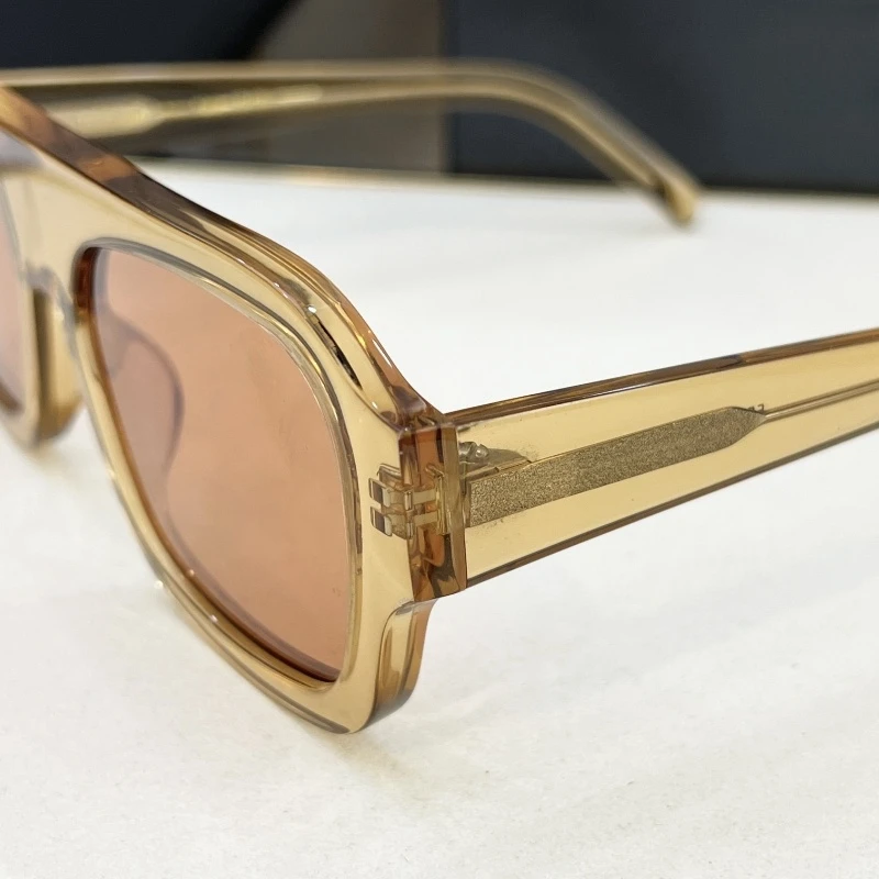 KAIA Thick Acetate Square Sunglasses Women Luxury Brand Designer Retro Vintage Outdoor Eyewear Shades For Sun For Travel