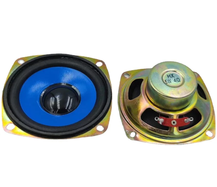 SOTAMIA 2 uds 3 pulgadas 78MM Altavoz de rango completo Altavoz 4 Ohm 5W Altavoz de sonido de Audio portátil para altavoces de cine en casa