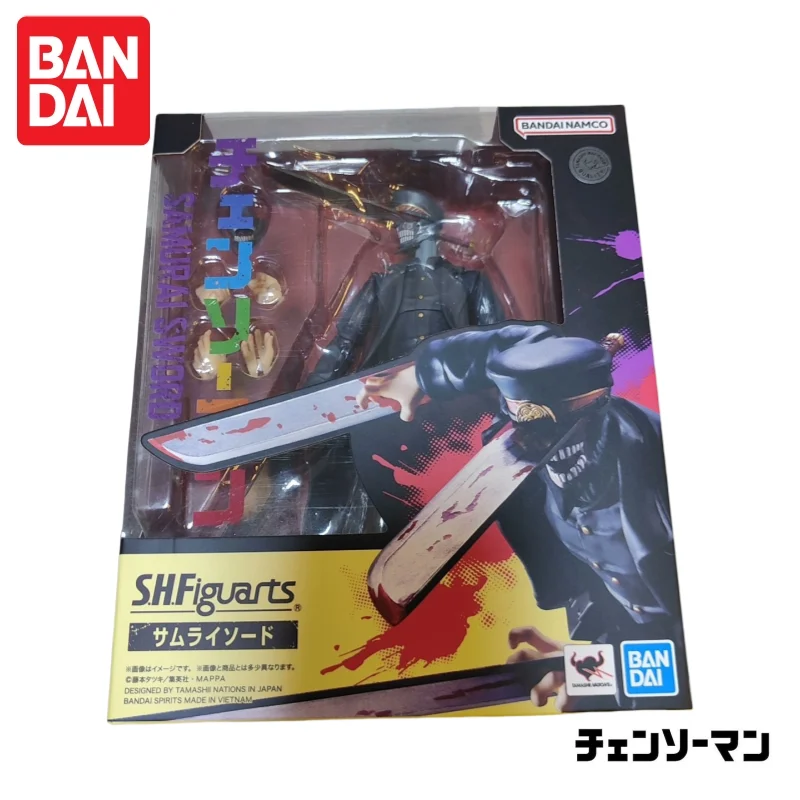 

In Stock Bandai Original Shfiguarts Chainsaw Man Katana Man Action Figure Model Doll Brand New Boxed Anime Action Figures Toys