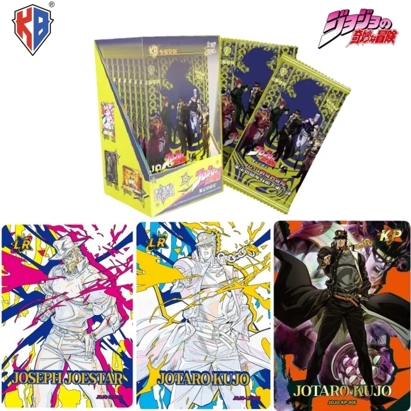 KB Genuine JoJo's Bizarre Adventure Card Stardust Crusaders Collection Card Animation Cartoon Game Peripheral Toy Gift