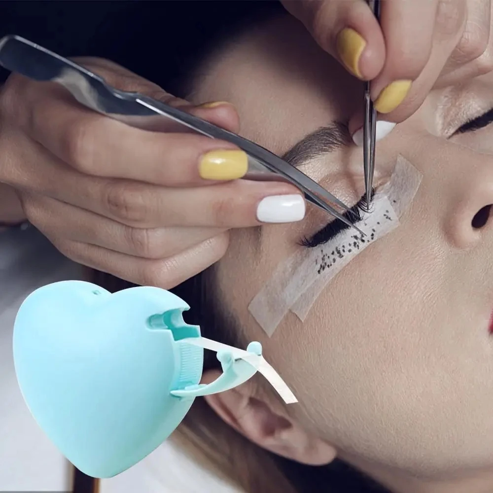 5/10 Stück nicht gewebtes Silikon-Gel-Klebeband für empfindliche Haut, atmungsaktives Augenpflaster, Wimpernverlängerungs-Make-up-Zubehör – Detail 19