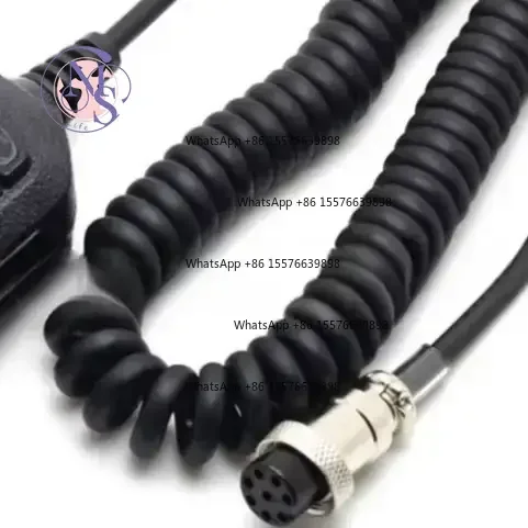 ZOCI-FOR-HM-36 8 Pin Handheld Mic Speaker For IC-718 IC-765 IC-761 IC-7200 IC-7600 Radio Replacement Parts