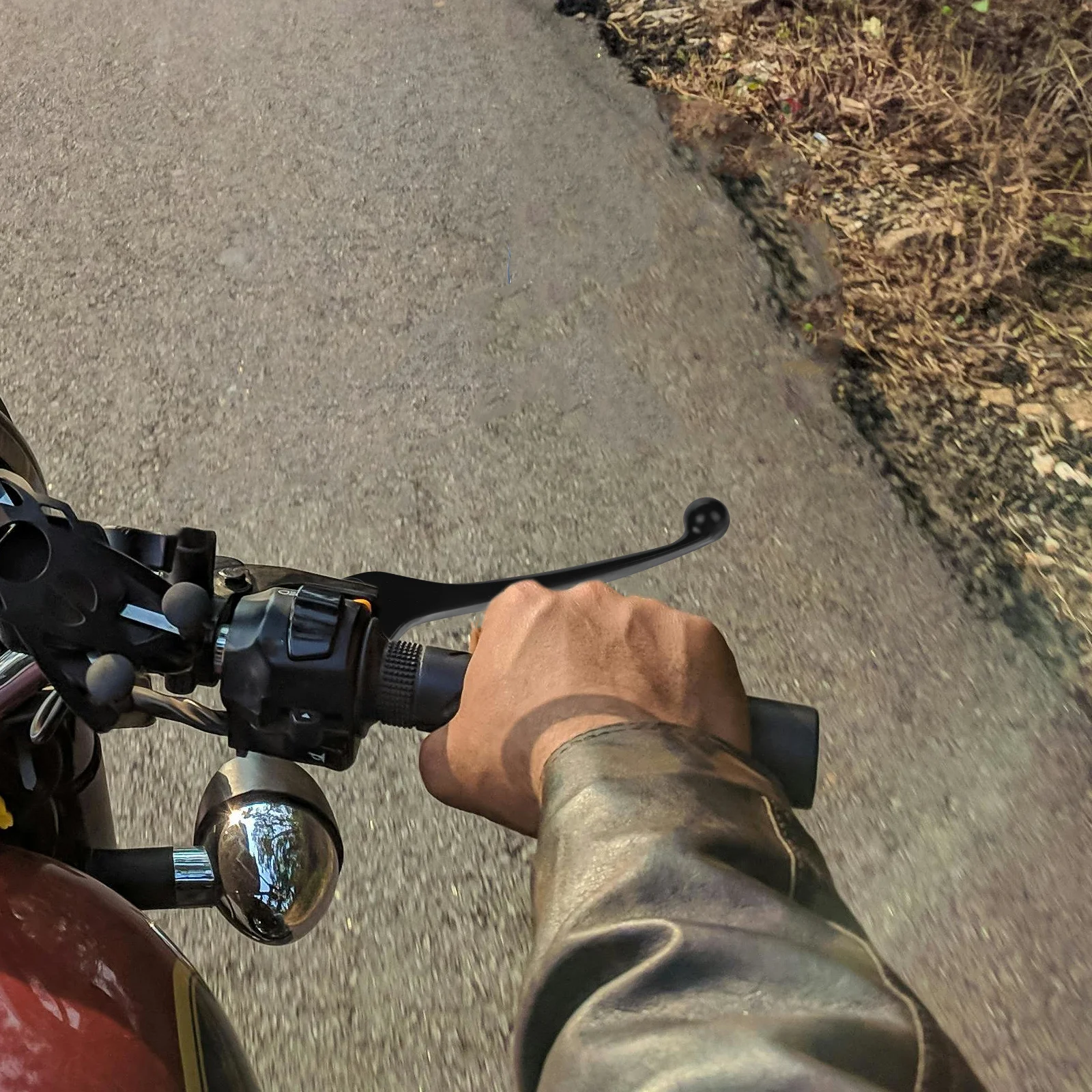 

Durable 50cc-250cc Right Brake Lever Metal Mini Bike Atv Part Hydraulic Disc Brake Handle Safety Comfort Motorcycle Clutch Lever