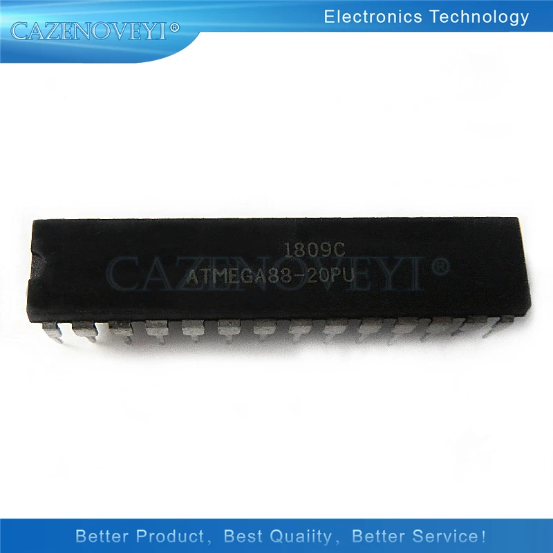 5pcs/lot ATMEGA88V-10PI ATMEGA88PA-PU ATMEGA88-20PU ATMEGA88 DIP-28 In Stock