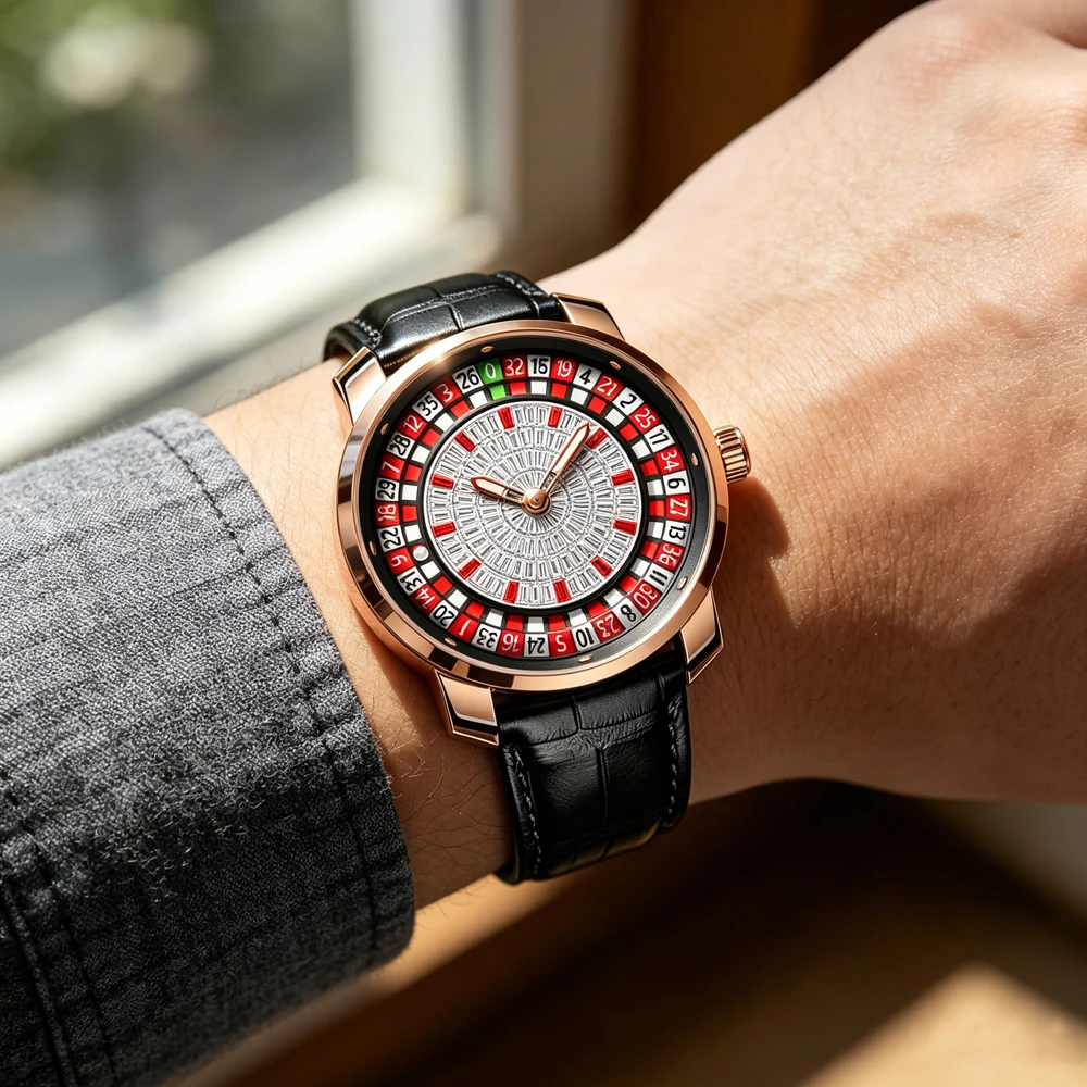 AILANG Men's Fully Automatic M - Luxury Watch With Rubber Strap review and price