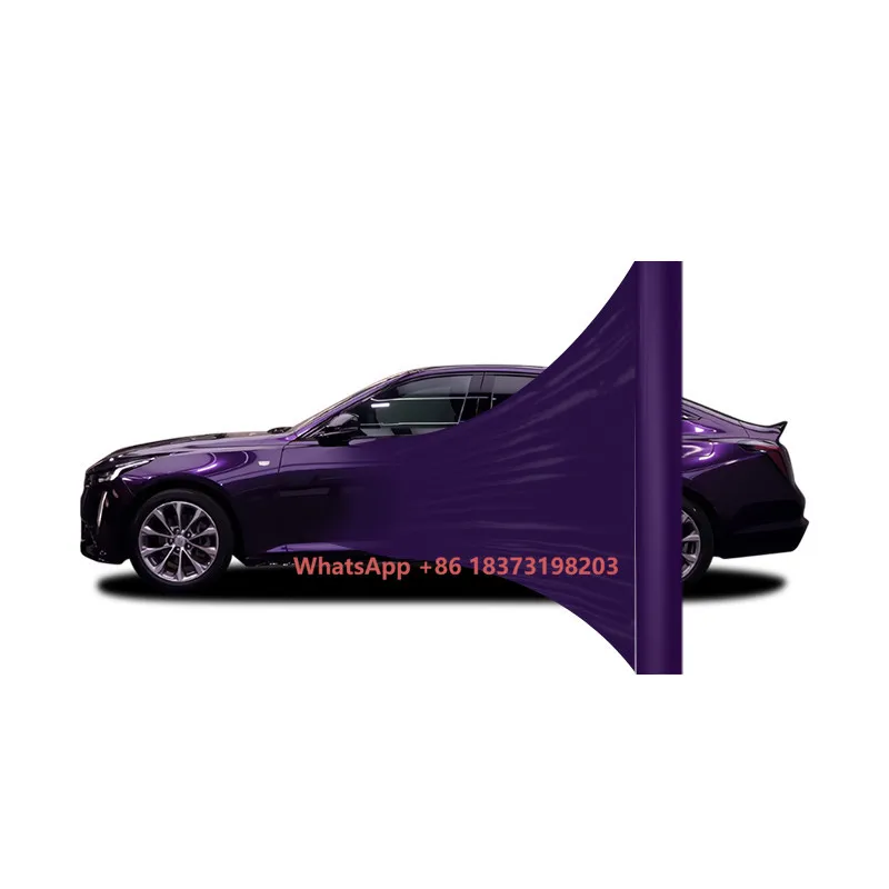 

Venice Purple Car Wrap Cover Changing Paint Protection Film Colored TPU PPF Car Coating Vinyl
