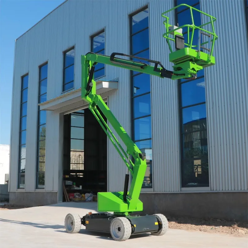 YG New Design CE Certification Articulating Boom Cherry Picker Lift Man Fly Jib Articulated Lift Spider Boom Lift