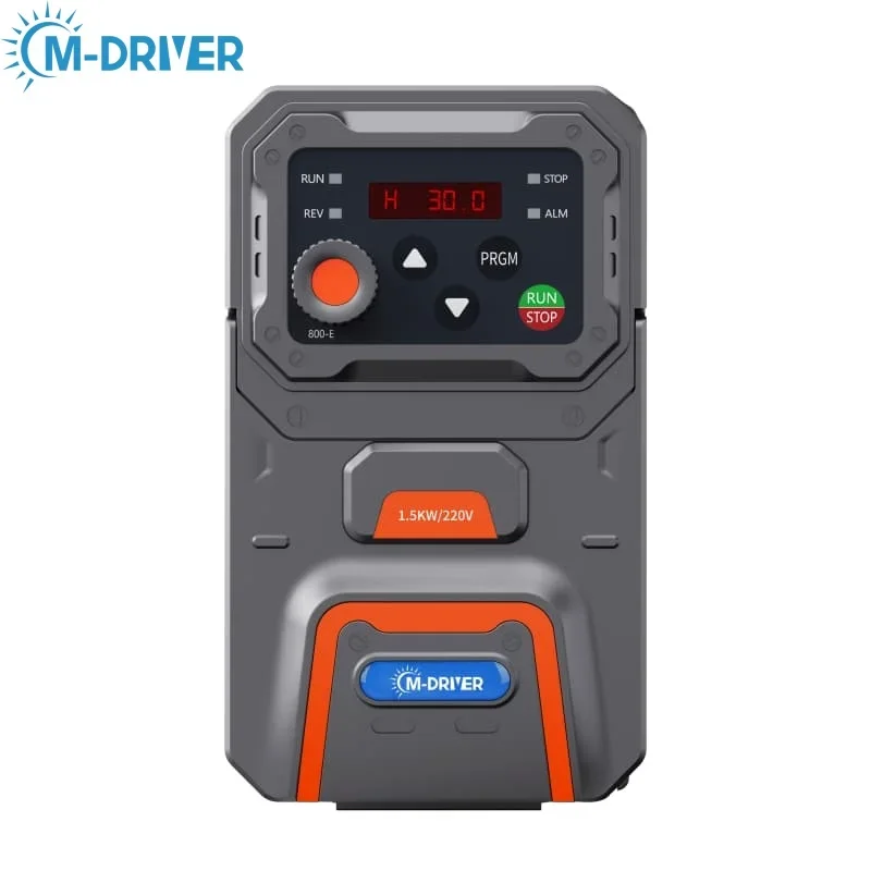 1.5kW 220V Single Phase VFD Inverter Compact Variable Frequency Drive AC Drive for Small Machine Fan Pump Selling Points