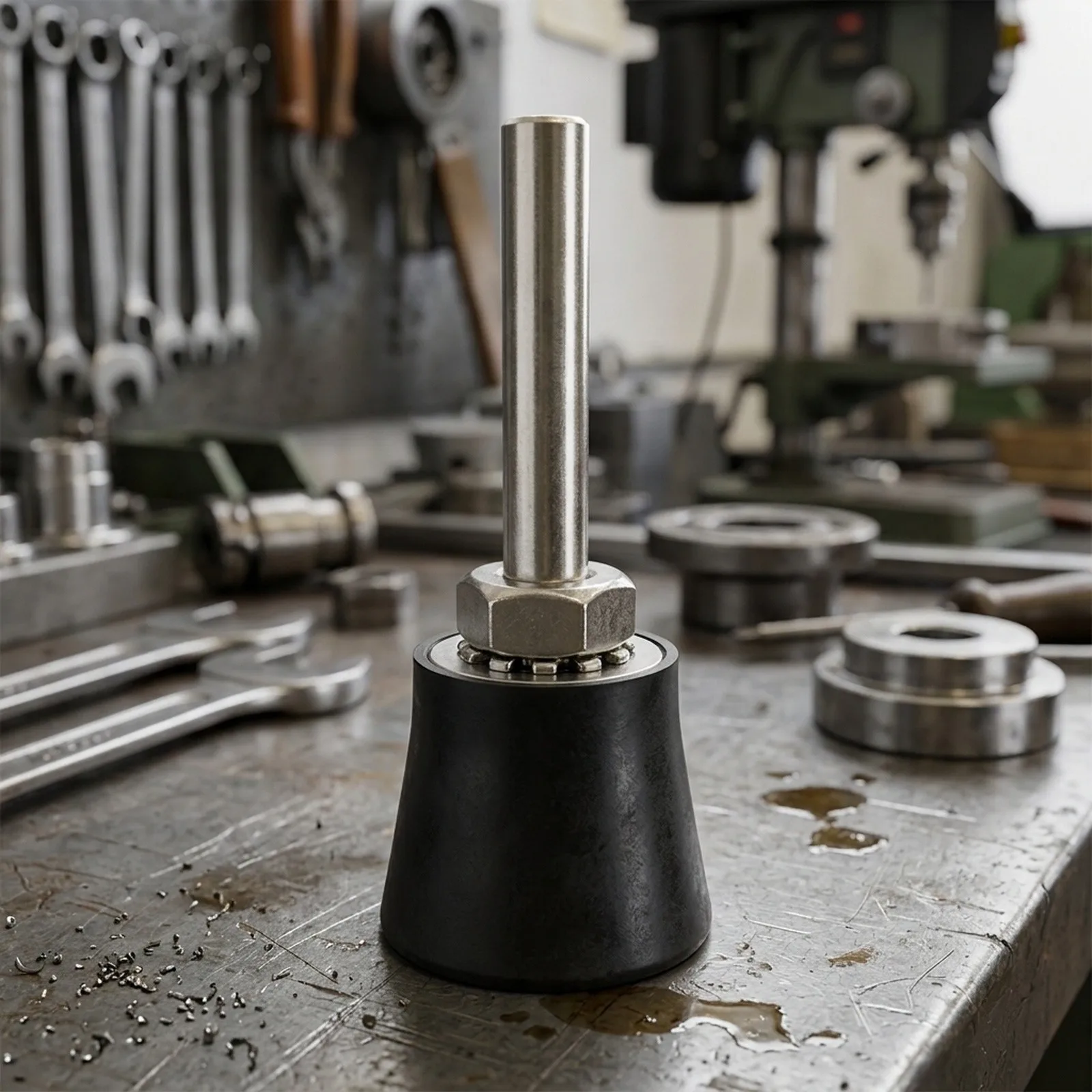 Sanding Disc Mount with 1/4 inch Hex Shank and Aluminum Core Supports 25mm 50mm 75mm Abrasive Discs at High RPM