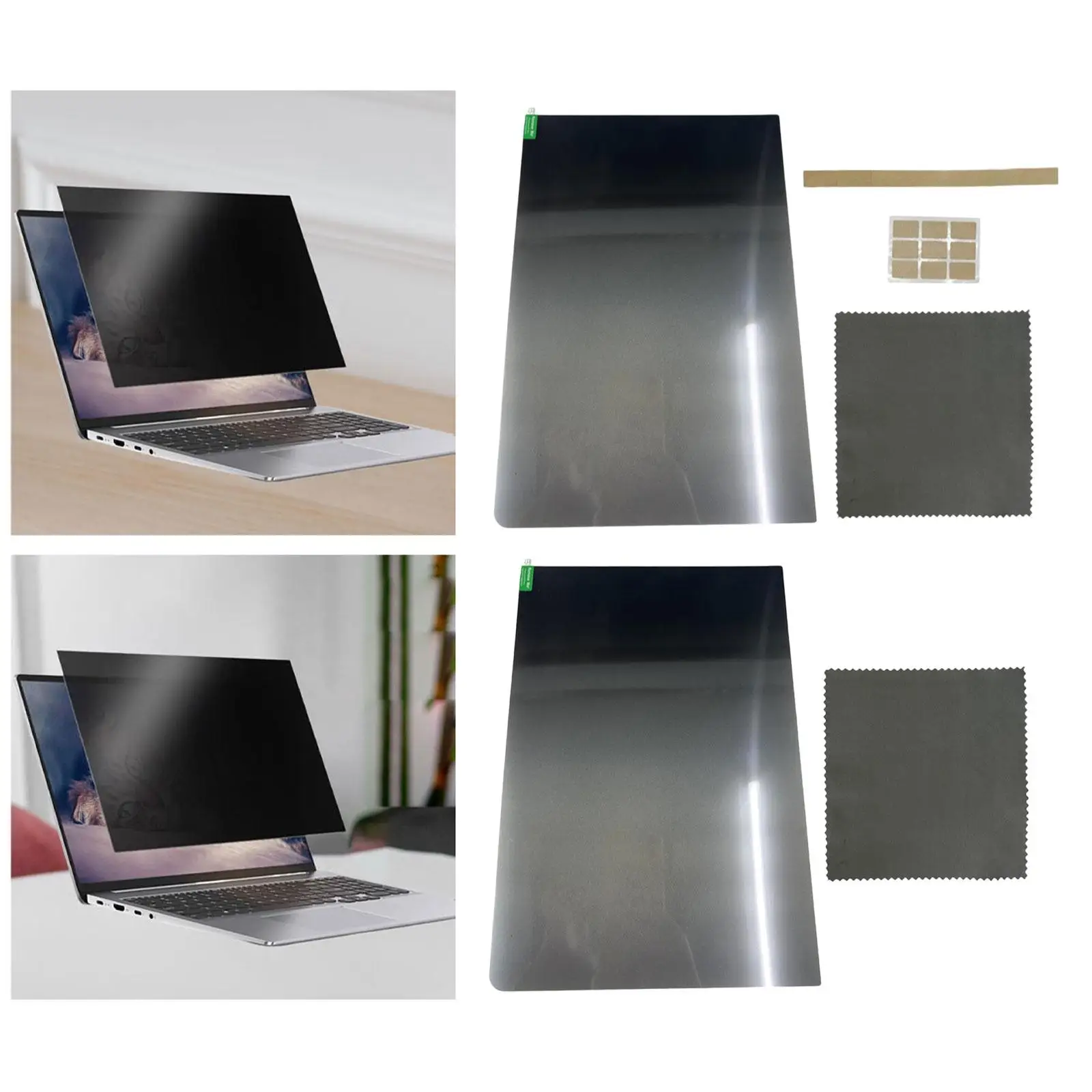 Anti Spy Screen Protector Film 15.6 Inch Laptop Privacy Filter for Public Use
