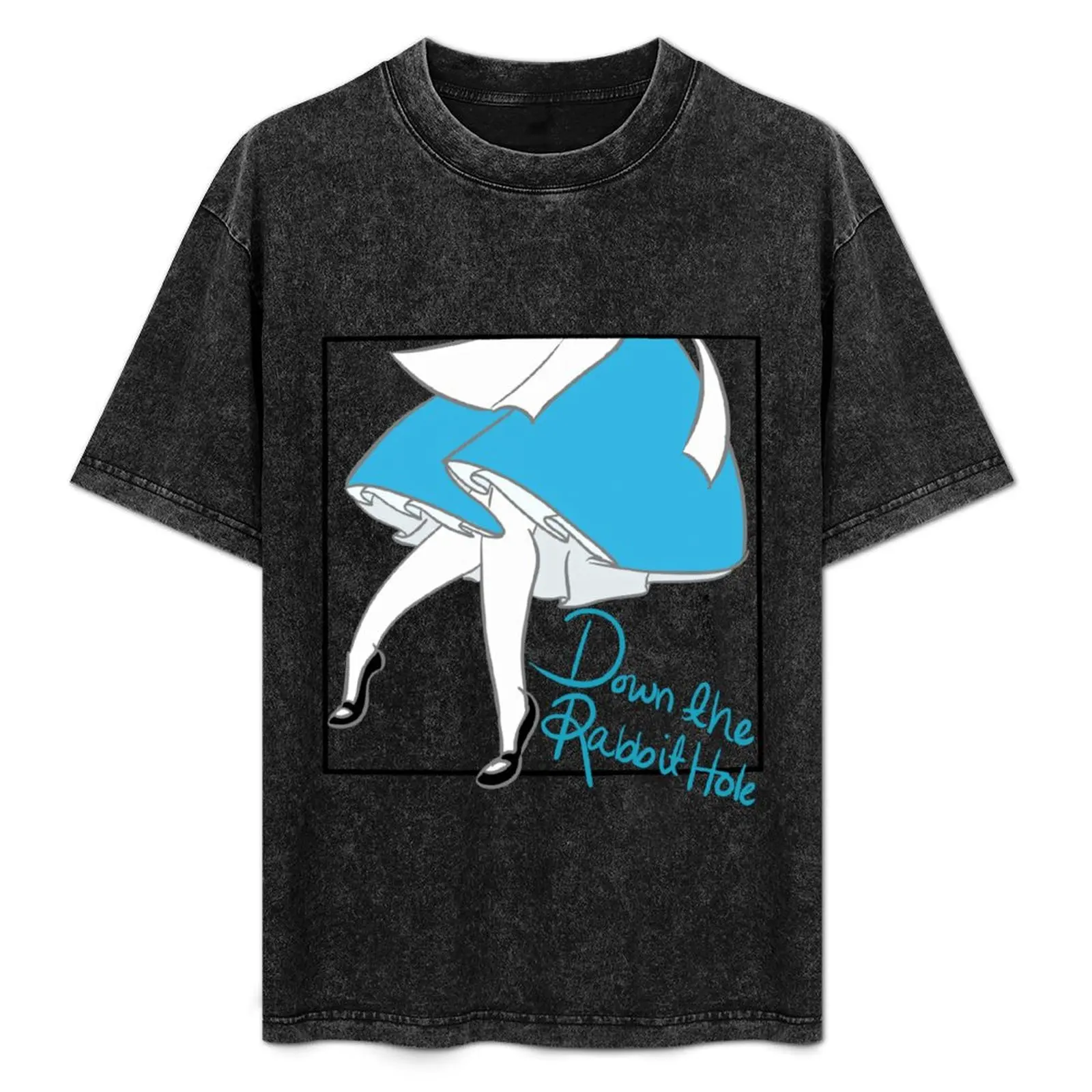 

Down the Rabbit Hole - STICKER T-Shirt Outdoor Working T-Shirt