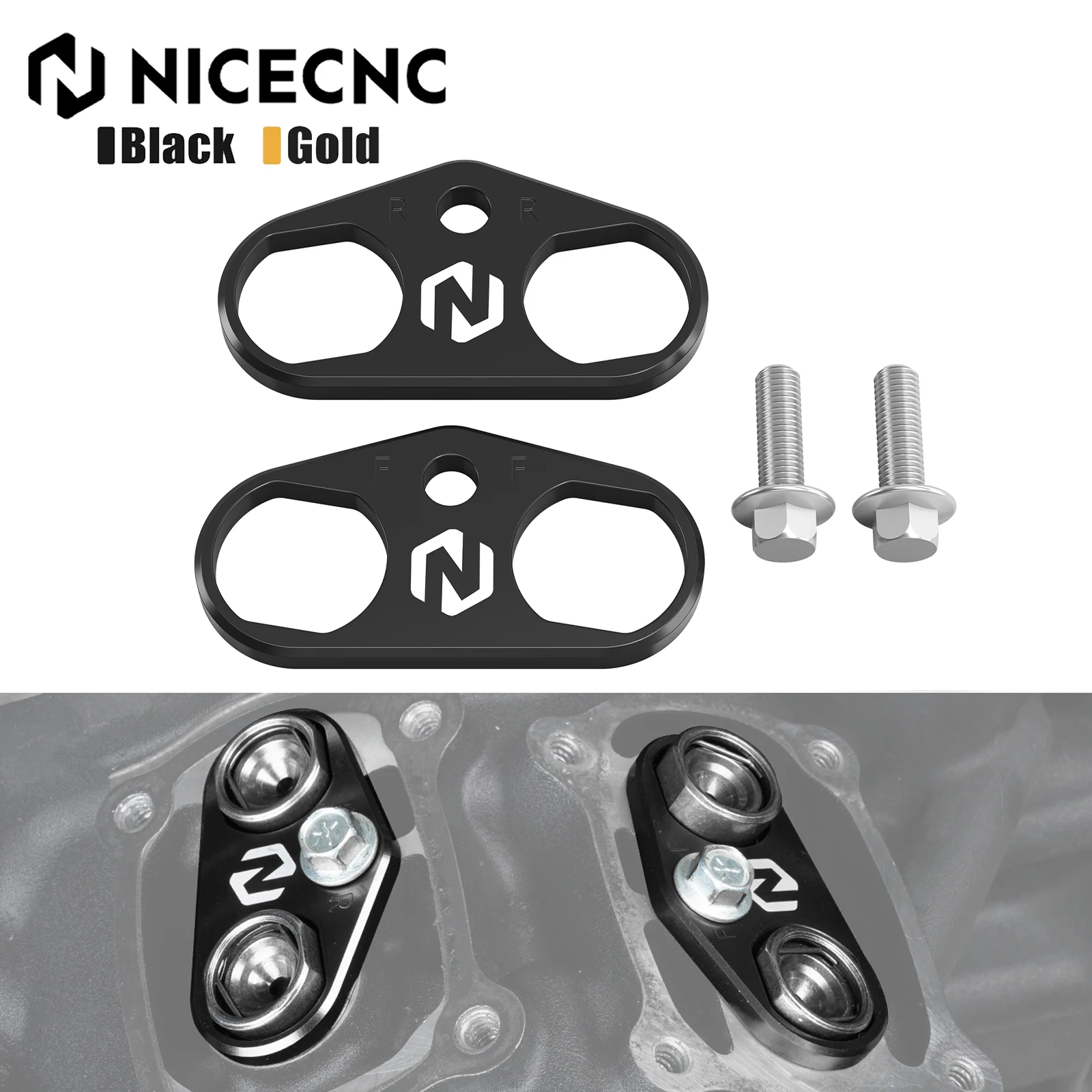 

For Harley Street Glide FLHX 2017-2021 Tappet Cuffs Road Glide FLTRX Ultra FLTRU Road King FLHR Electra Glide Ultra 2017-2019