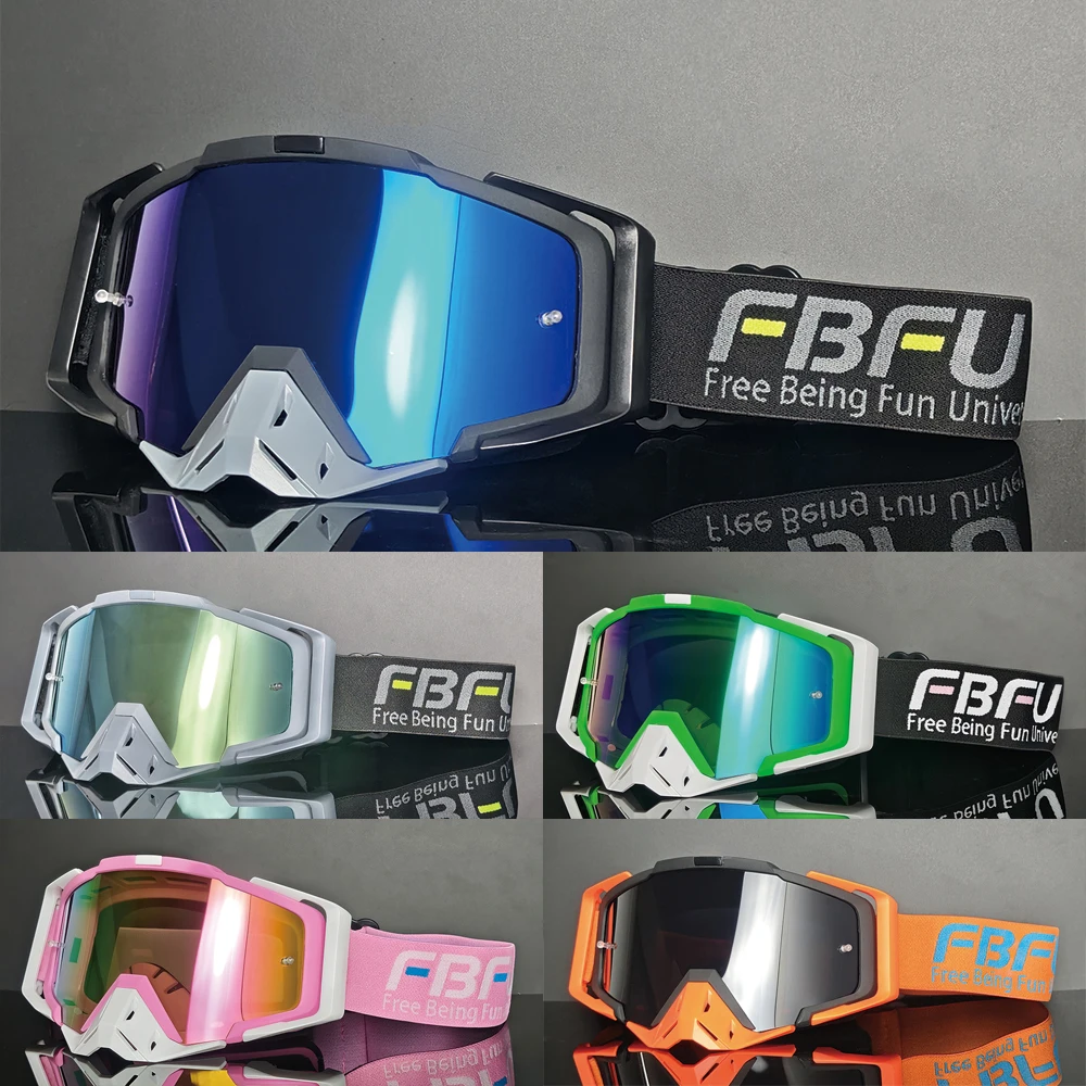 

Четырехсезонные лыжные очки FBFU 2025 для мужчин и женщин, линзы для высоких площадок, ветрозащитные, пылезащитные для занятий спортом на открытом воздухе по бездорожью