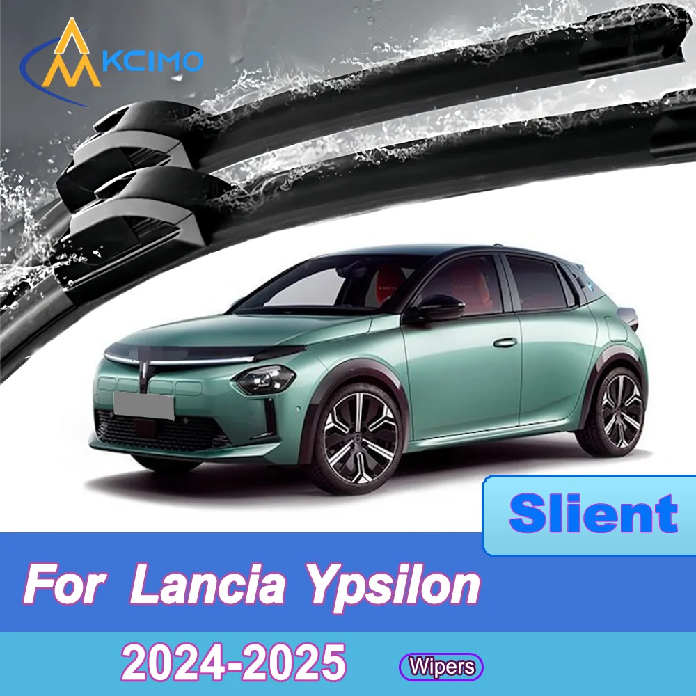 

2pcs Quiet Beam Wiper Blades for Lancia Ypsilon L21 2024-2025 Silent Windshield Wipers with Quick Installation