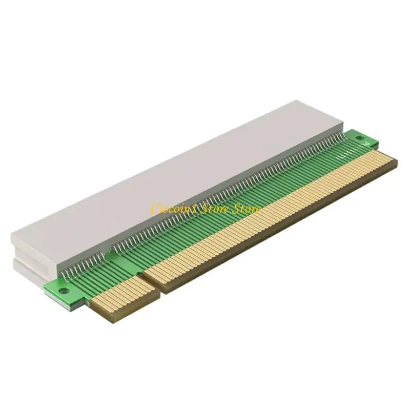 A3PC PCIe Card Adapter for Horizontal Mounting in 2U Chassis Solving GPU Space Conflicts with 90 Degree Enhancing Cooling