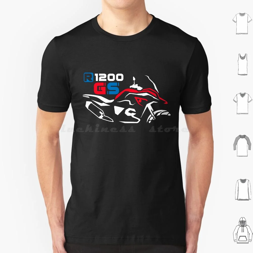 R1200gs For Biker Motorcyclists Women And Men T Shirt 6xl Cotton Cool Tee R1200gs Biker Motorcyclists Women Men Motorcycle