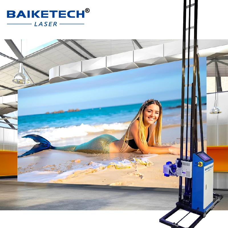 TH-UP200 Plus ثلاثية الأبعاد آلة طابعة نافثة للحبر بالأشعة فوق البنفسجية طابعة حائط عالية الدقة للصور الواضحة طابعة نافثة للحبر للجدارية