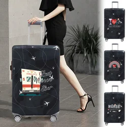 Travel Suitcase Cover Suitable for 18-32 Inch Thick Luggage Dust Covers Nurse Series Baggage Protection Covers Outdoor Holiday