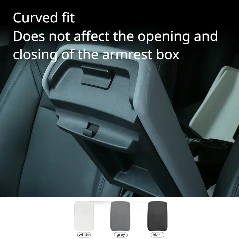 

Для Tesla New Model 3+ Highland 2024 Model Y Refreshed Edition, чехол на подлокотник, мягкий чехол из ТПЭ, защитный чехол, автомобильные аксессуары