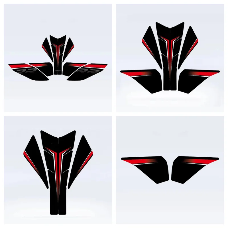 FOR QJMOTOR Race150 Race 250 Motorcycle Decals Decoration Fuel Tank Body Protection Sticker