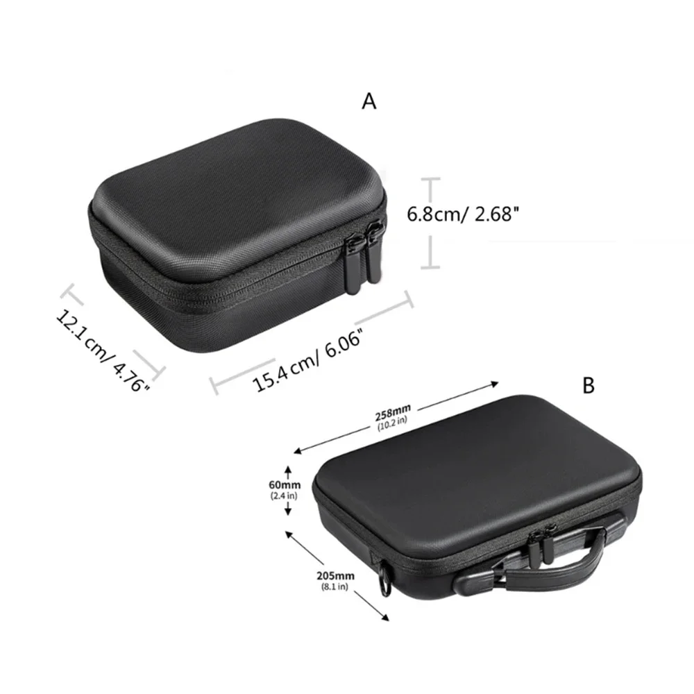 Custodia per il trasporto portatile custodia protettiva per fotocamera custodia da viaggio compatibile per DJI Action 3/Action 4 accessori per fotocamere