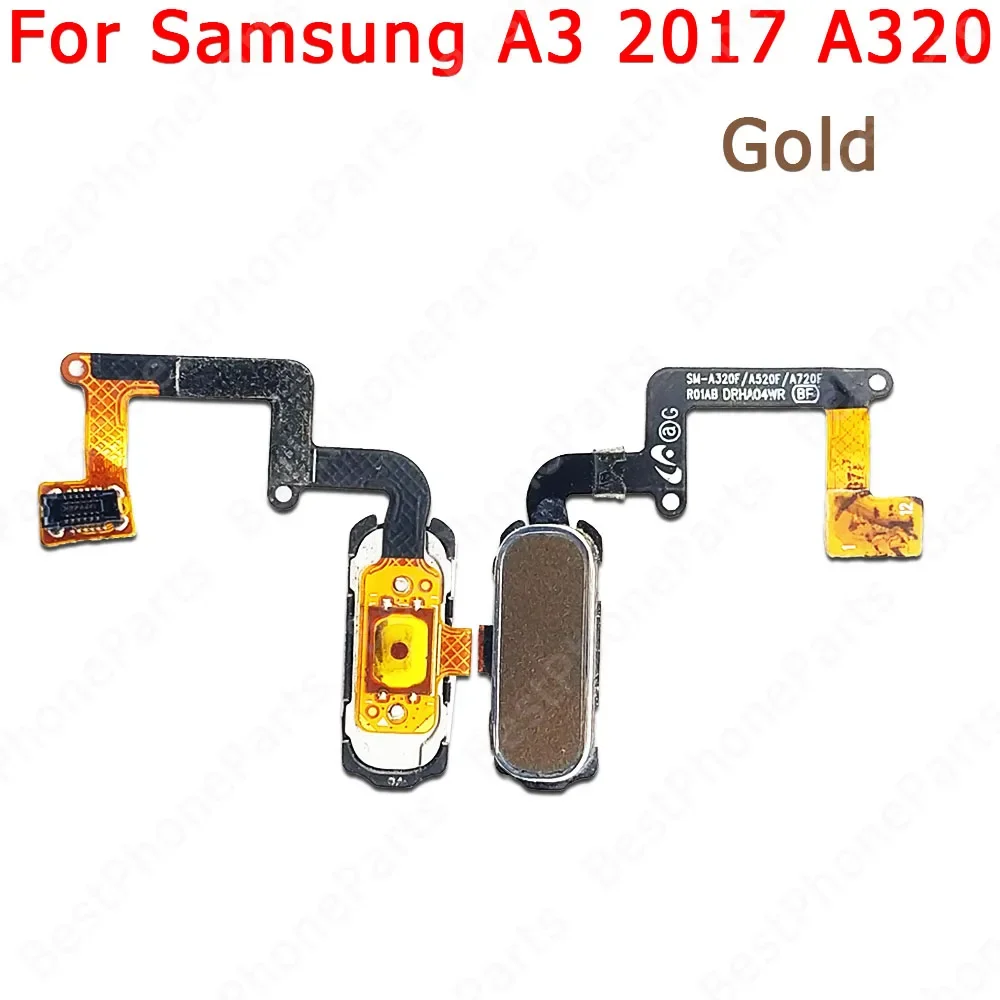 Finger Print Scanner Flex Cable For Samsung Galaxy A6+ A6 Plus 2018 A3 2017 A5 2016 New Fingerprint Sensor Touch Menu