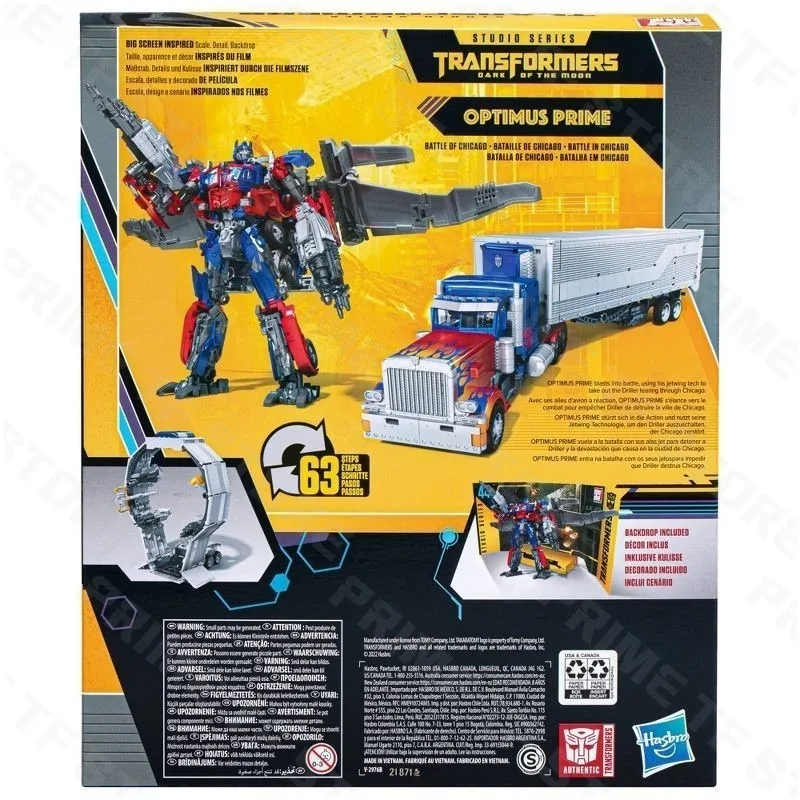 Original Hasbro Transformation Toy SS Studio Series BB Limited SS-44BB Optimus Prime DOTM Action Figure Toy Collection Gift