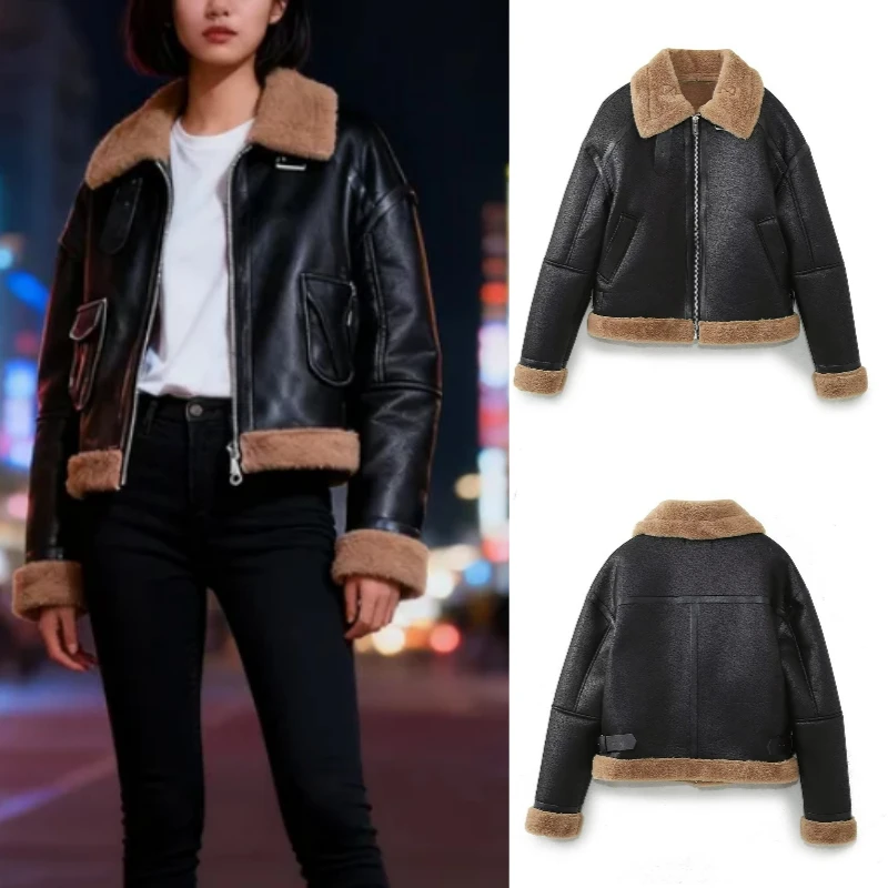 

Fall/Winter Double-Sided Short Jacket 2025 New Fashion Elegant High-End Elegant High-End