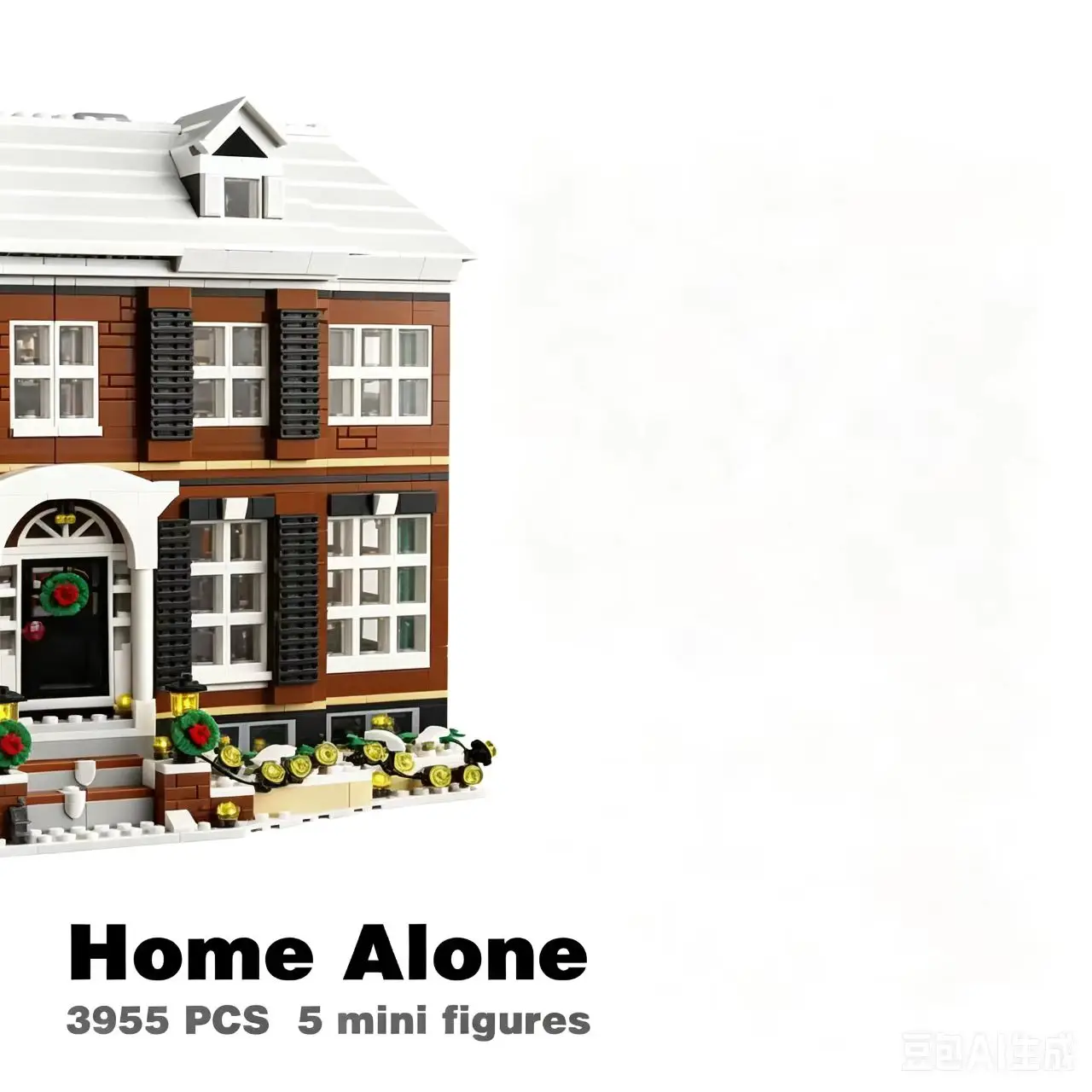 The Cheapest child-in-home movie-themed building block set, 3955 pcs, including house models, suitable for Christmas gifts