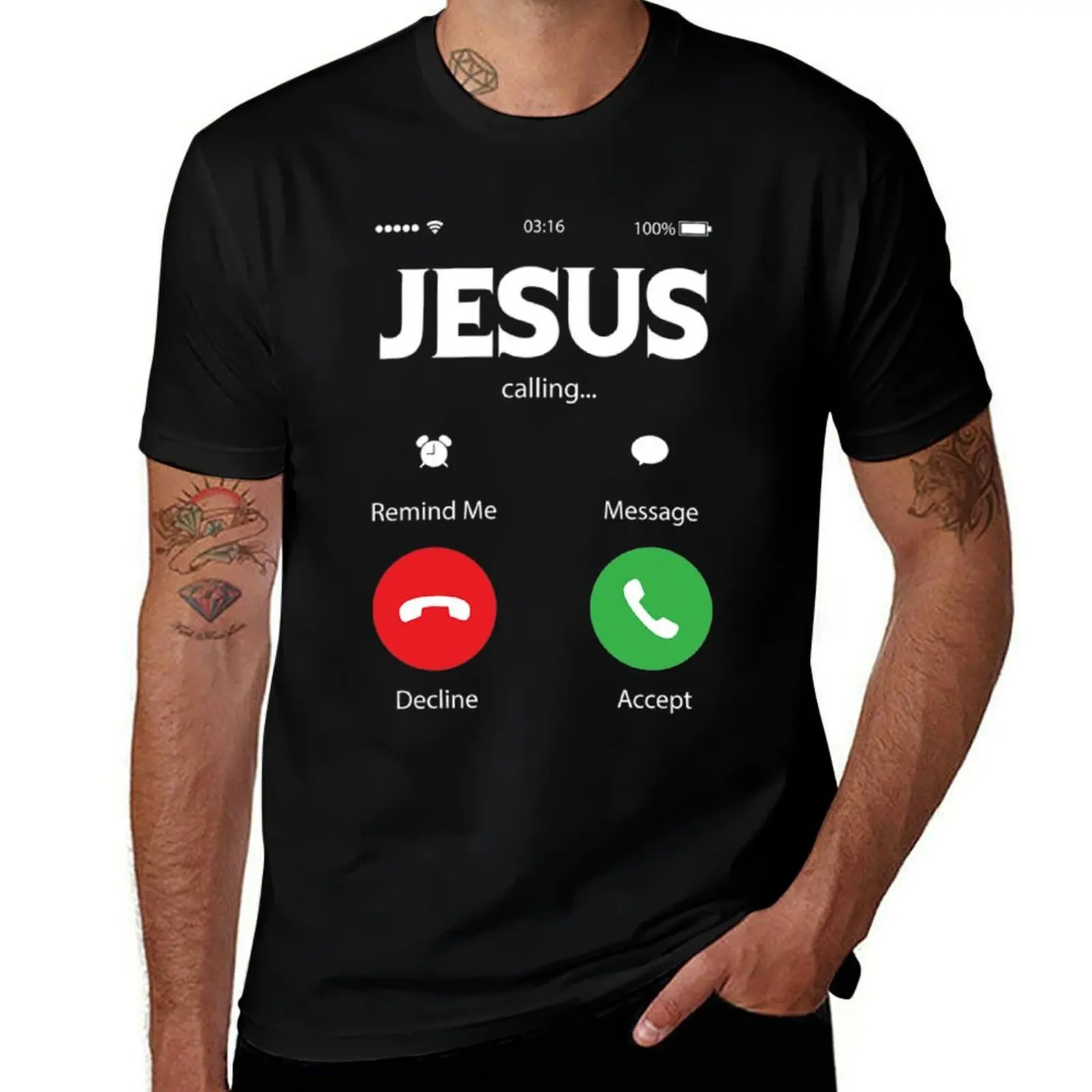 

100% for men cotton shirts shirts shirts man t cotton Jesus t T-Shirt man t for man