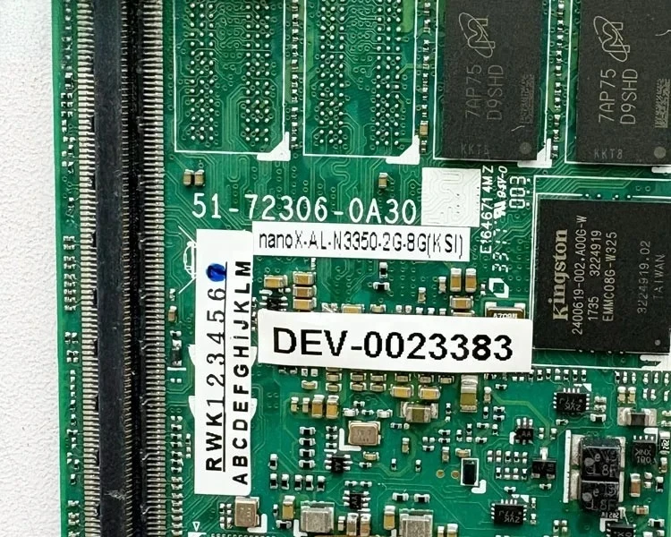 

ADLINK 51-72306-0A30 nanoX-AL-N3350-2G-8G(KSI) DEV-0023383 Промышленная материнская плата ЦП Модуль ЦП оригинальный запас
