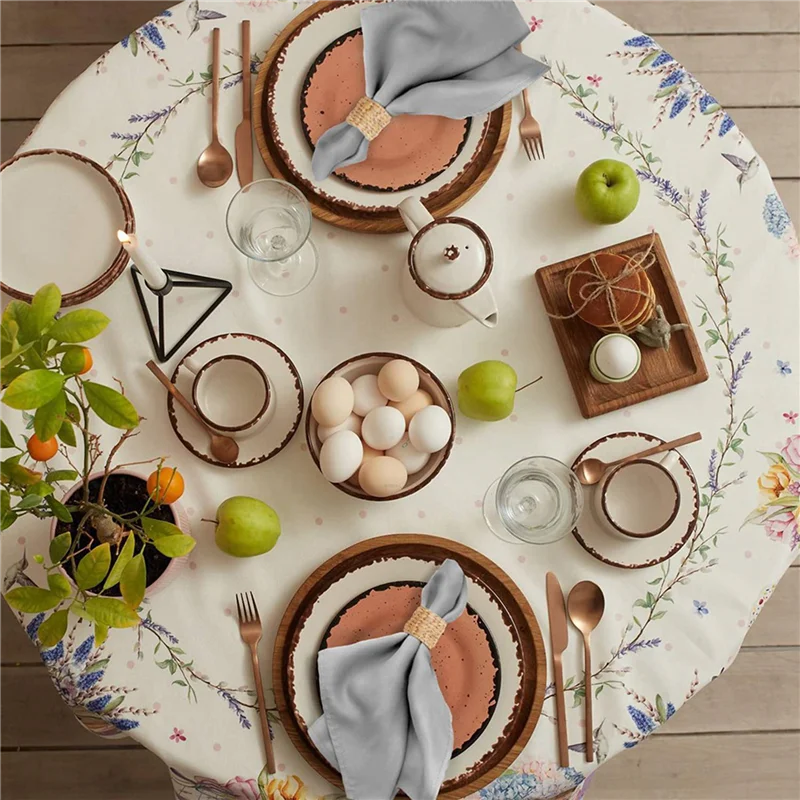 

ABXF-60Pcs Napkin Rings,Water Hyacinth Napkin Holder Rings - Rustic Napkin Rings For Birthday Party, Dinner Table Decoration