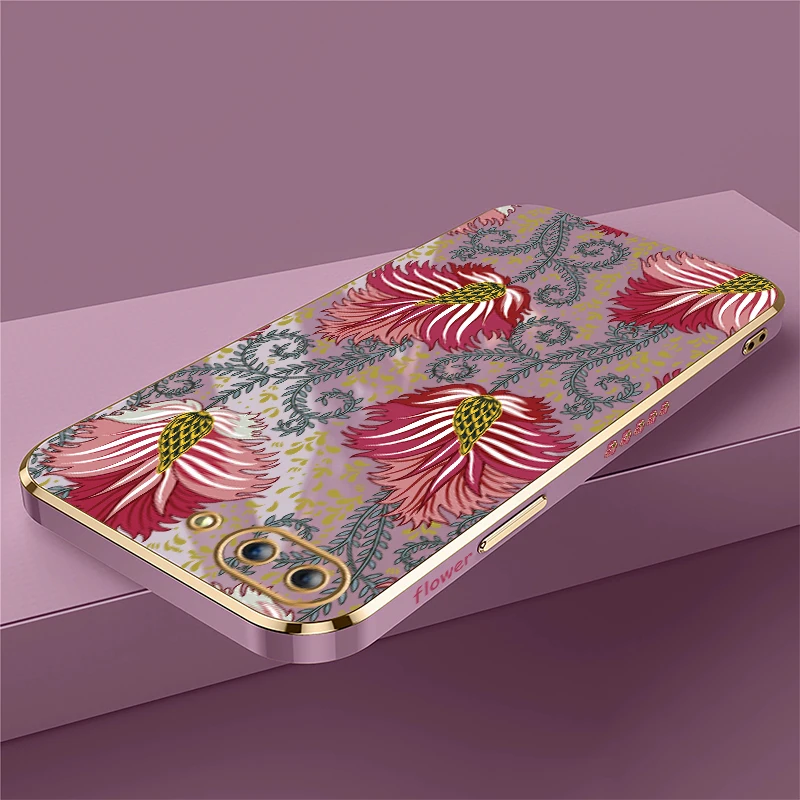 حافظة هاتف فاخرة على شكل زهرة لهاتف انفينيكس زيرو 30 5G 2023 X Pro Neo GT 10 20 Pro غطاء سيليكون ناعم مقاوم للصدمات #2