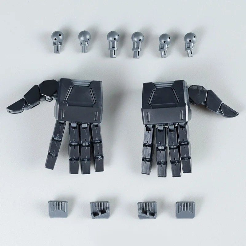 MJDL Model 1/60 PGU Five Fingers Modeling Hand Toys Assembled Model Parts Package Robot Action Figure Plastic Model Kits