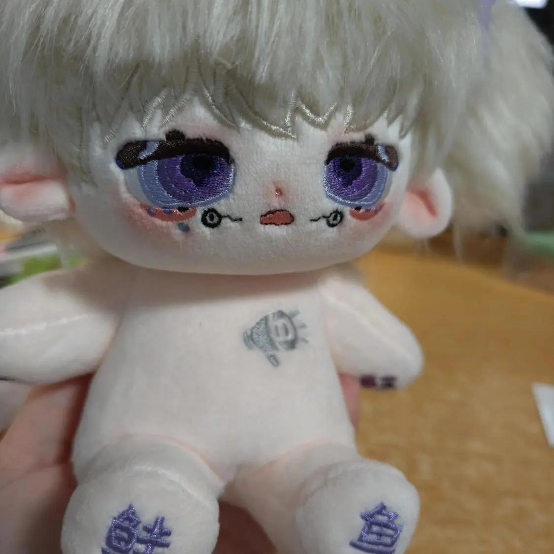 

Stuffed 20cm Anime Jujutsu Kaisen Inumaki Toge Figure Cosplay Dress Up Doll Cute Plush Doll Plushie Pillow Toys Gifts