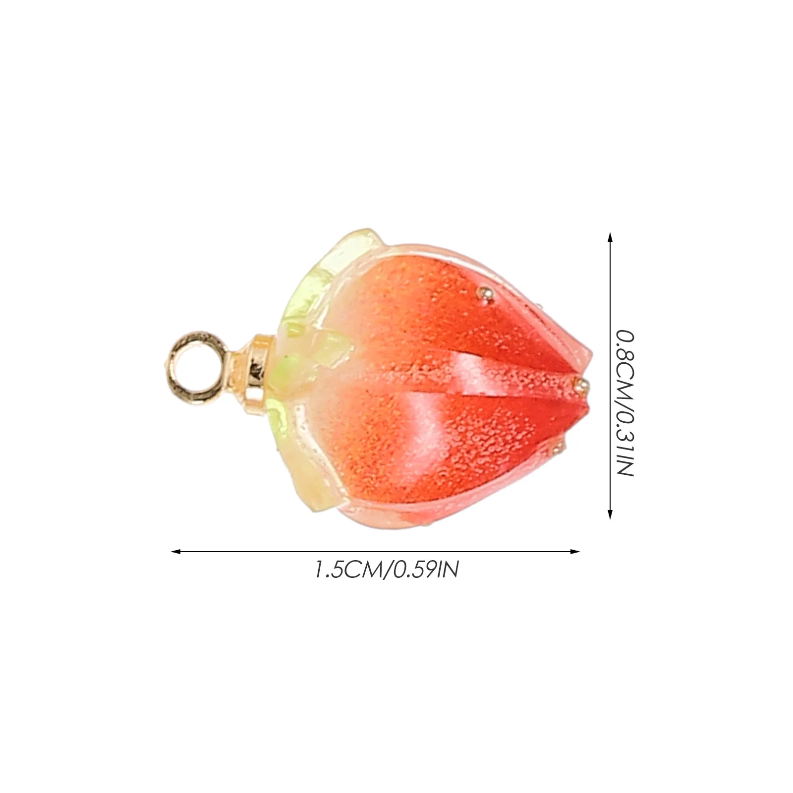 18Pcs Acrylic Earrings Charms DIY Necklace Pendants Bracelet Decorations Cute Lightweight Accessories Handmade Crafts Gifts