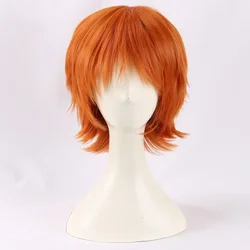 High Quality Anime Chucky Orange Short Cosplay Wig Bride of Chucky Heat Resistant Cosplay Costume Wigs