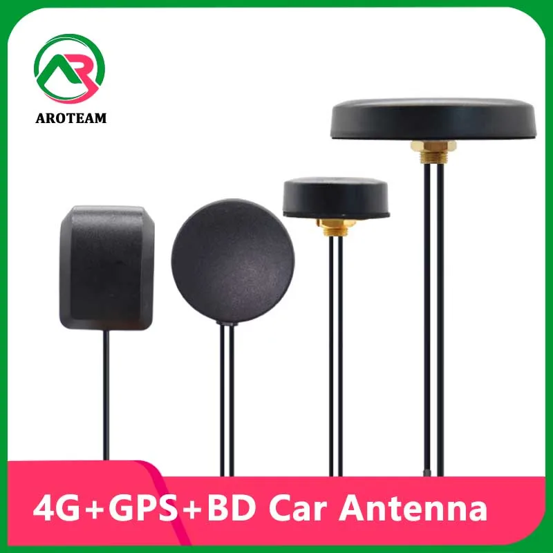 

LTE+GPS+BD Tri-band Waterproof Antenna 28dbi Amplifier Outdoor Positioning Signal Booster SMA for DTU Cabinet/ Car Navigation