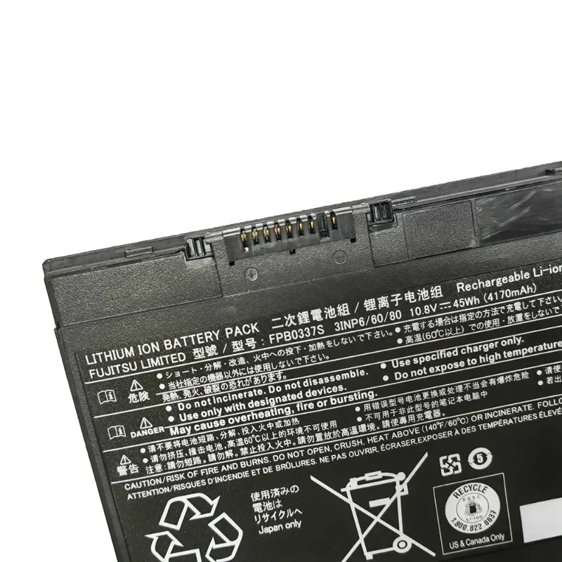 New FPB0337S 10.8V 3950mAh 45Wh Laptop Battery PPCBP530 FMVNBP246 for FUJITSU Lifebook P727 U727 U728 P728 U729 U729X Series