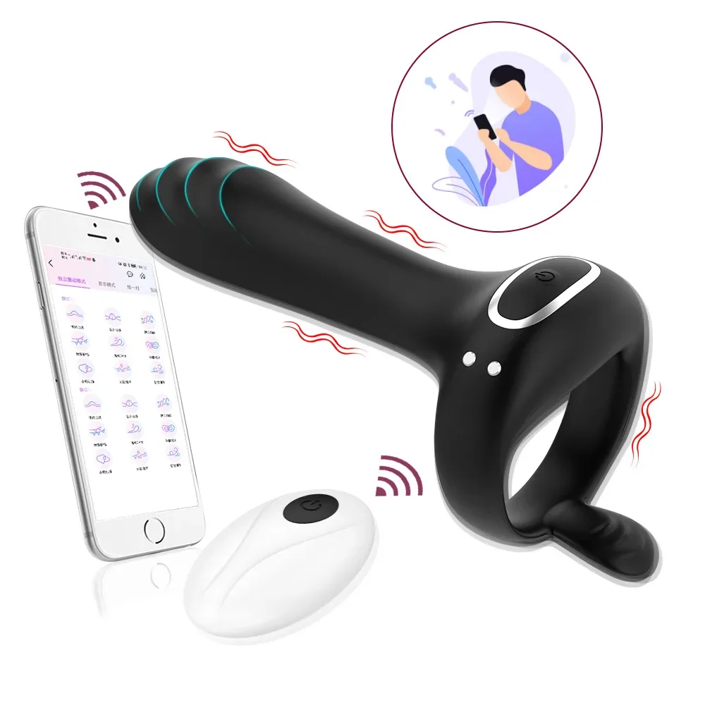 LOVE Cruise magnetic charging with silicone cock ring for penis training and G spot Stimulation with 9 Vibration Frequencies