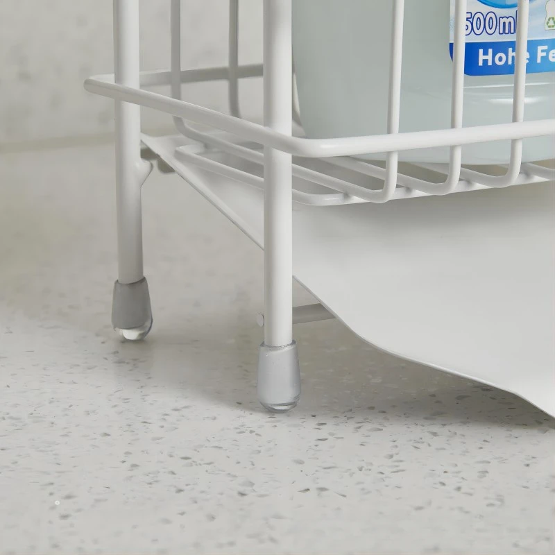 Kitchen Sponge Drain Rack Sink Sponge Storage Basket Stainless Steel Hand Sanitizer Storage Rack